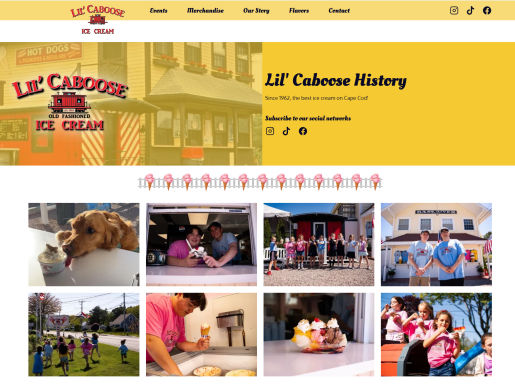 Lil Caboose Ice Cream lilcaboose.com